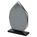 Smoked Black Glass Diamond Award