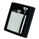 6oz Stainless Steel Hip Flask with a Captive Top