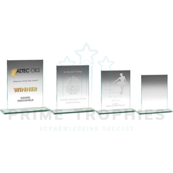 Economy Rectangle Jade Glass Award
