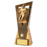 Running Player Edge Rugby Trophy