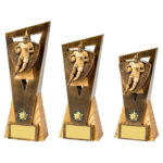 Running Player Edge Rugby Trophy