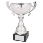 Patterned Bowl Trophy with Handles