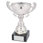 Patterned Bowl Trophy with Handles