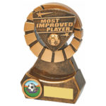 Shield Most Improved Player Football Trophy