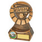 Shield Parents Player Football Trophy