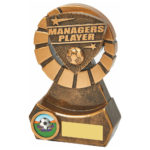 Shield Managers Player Football Trophy