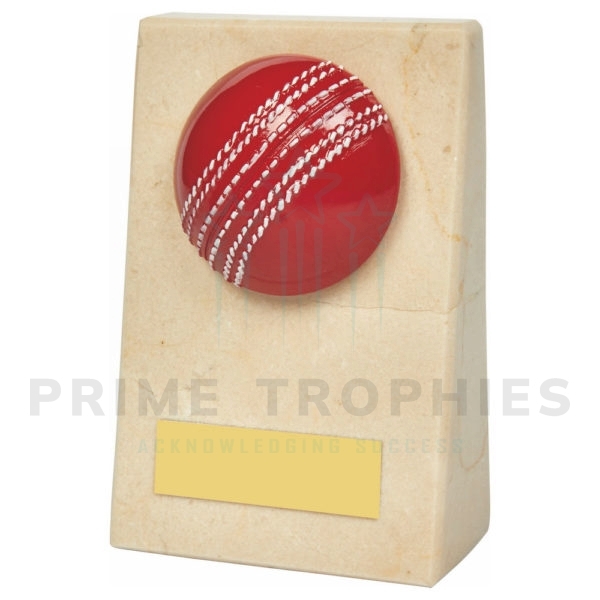 Marble Wedge Cricket Trophy