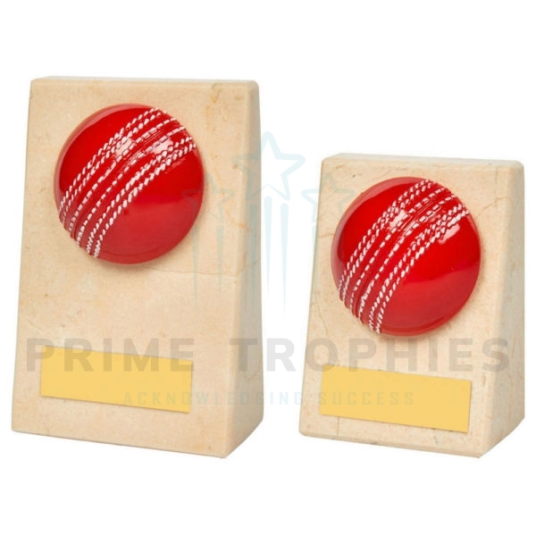 Marble Wedge Cricket Trophy