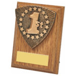 Wood Plaque with Placement Trim