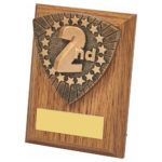 Wood Plaque with Placement Trim