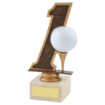 Hole in One Golf Trophy