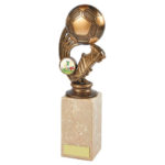 Column Boot & Ball Football Trophy