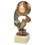 Column Boot & Ball Football Trophy