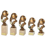 Column Boot & Ball Football Trophy