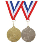 Male Kick Football Medal