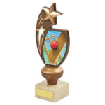 Shooting Star Cricket Trophy