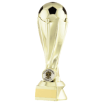 Heavyweight Gold & Black Football Trophy