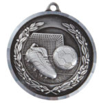 Diamond Milled Edge Football Medal