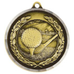 Diamond Edged Golf Club Medal