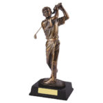 Male Golfer Statue Golf Trophy