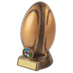 Rugby Ball Trophy