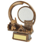 Circular In the Water Novelty Golf Trophy