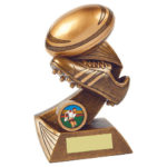 Speed Boot & Ball Rugby Trophy