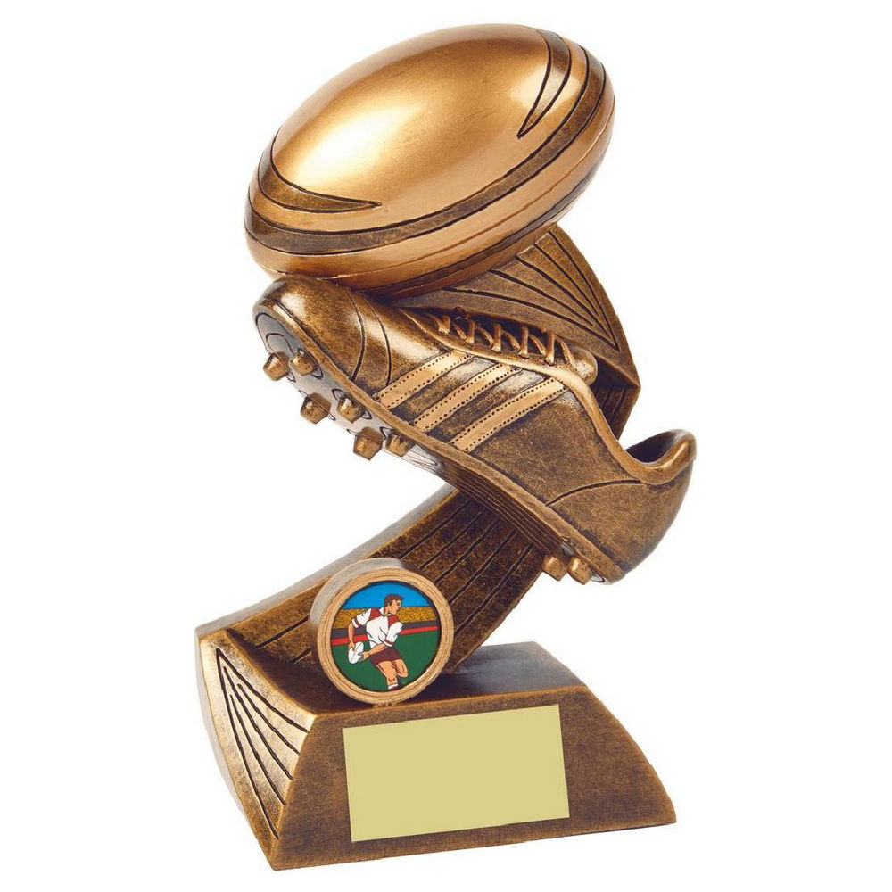 Speed Boot & Ball Rugby Trophy