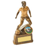 Female Football Player Trophy