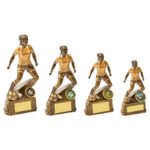 Female Football Player Trophy