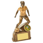 Female Football Player Trophy