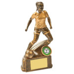 Female Football Player Trophy