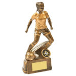 Female Football Player Trophy