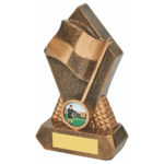 Diamond Assistant Referee Whistle Football Trophy