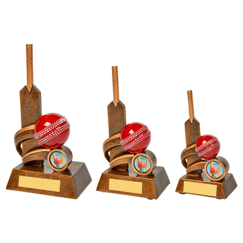 Bat & Ball Cricket Trophy