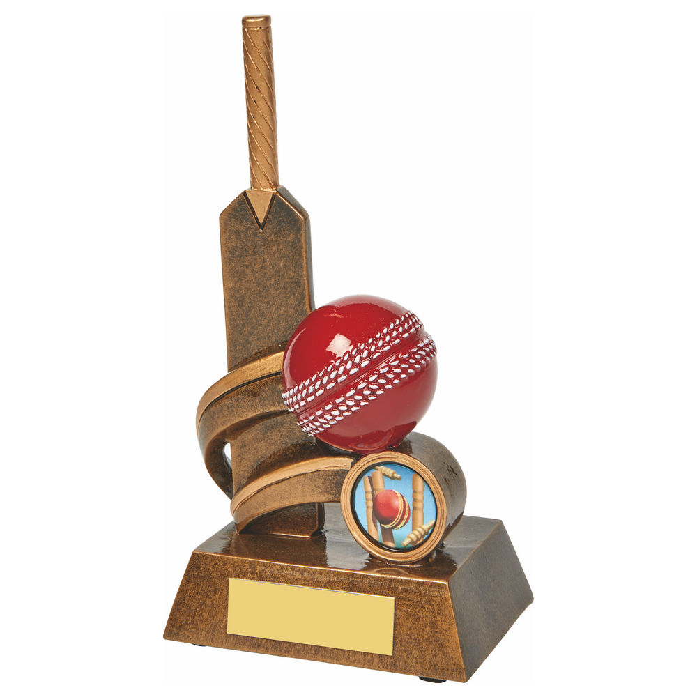 Bat & Ball Cricket Trophy