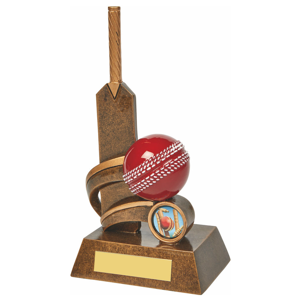 Bat & Ball Cricket Trophy