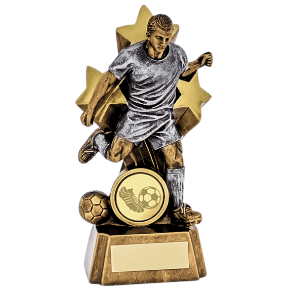 Superb Shooting Star Football Trophy