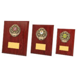 Wood Plaque Award with Wreath Trim