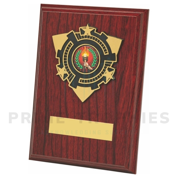 Wood Plaque Award with Trim
