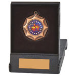 Star Medal in Black Case