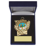 Heavy Wreath Medal in Luxury Case