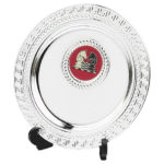 Silver Plate Salver Award with Stand