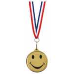 Happy Medal with Ribbon