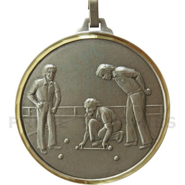 52mm Quality Lawn Bowls Medal Prime Trophies