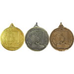 52mm Quality Football Boot & Ball Medal