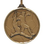 52mm Quality Football Tackle Medal