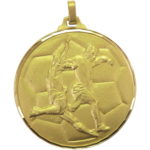 52mm Quality Football Tackle Medal