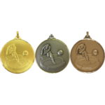 52mm Quality Football Stadium Medal