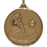 52mm Quality Football Stadium Medal